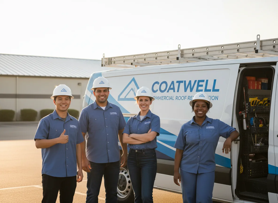 Commercial roof coating company in Heyworth, IL